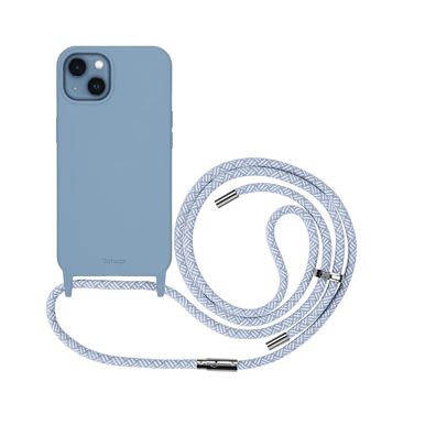 Artwizz HangOn Case Silicone für iPhone 13 - Nordicblue (Blau)