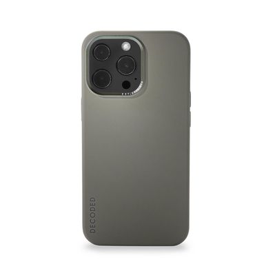 Decoded Silicone Backcover für iPhone 13 Pro - Olive