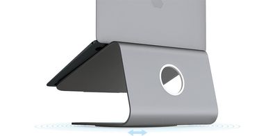 Rain Design mStand360 drehbarer Aluminium Stand für MacBooks, Notebooks bis 15 zoll