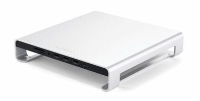 Satechi Aluminum Monitor Stand Hub für Apple iMac - Silber