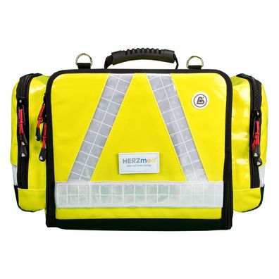 Notfalltasche FLEX LEMON PLANE 28 x 32 x 18 cm Rettungstasche Erste-Hilfe-Tasche