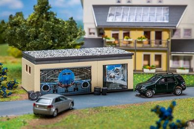 Faller 130621 Doppelgarage mit Antriebsteil