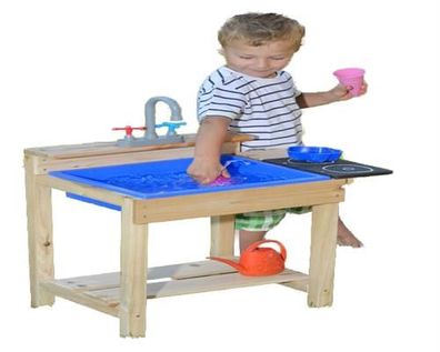 Gaspo Spieltisch Spielküche Wassertisch Sandtisch Outdoorkücke Made in EU 31088