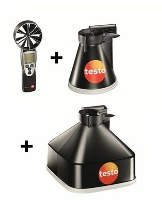 testo 417 Set 1 Anemometer und Trichter Set Luftstrom Messgerät