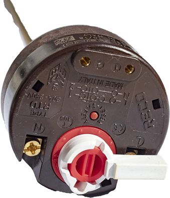 RECO- Thermostat 7492RTDL Universal Stab mit Daum 250V 20A Typ RTD Überhitz Sicherung