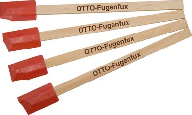 OTTO Fugenfux 4er-Set für Anschlussfugen PROFI Fugenabzieher Set rot
