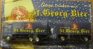 St. Georg Bier Nr.02 - Gerne trinken wir ...... - MB Actros - Hängerzug