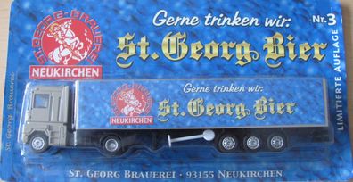 St. Georg Bier Nr.15 - Gerner trinken wir .... - Renault Magnum AE - Sattelzug