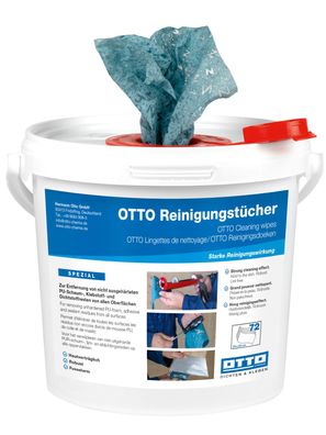 Otto Reinigungstücher 72 Tücher Entfernen von Klebstoff- und Dichtstoffresten