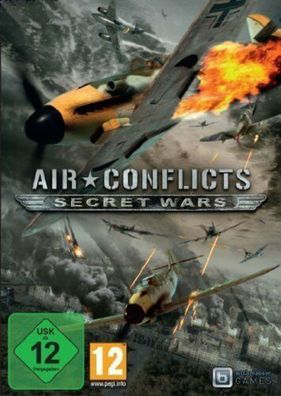 Air Conflicts Secret Wars (PC, 2011, Nur Steam Key Download Code) Keine DVD