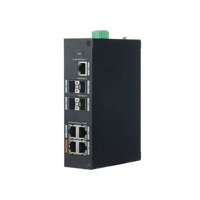 L-SW-04096 Its, 9-Port Switch, 4xPoE, 4xSFP-Port, 1xUpl. Gigabit Switch, unmanage