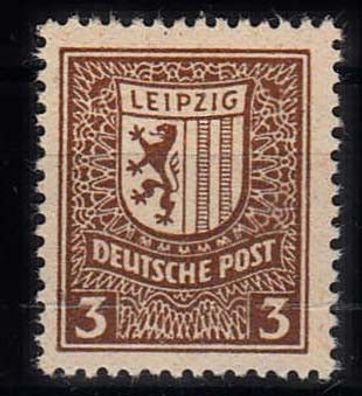 1946 SBZ - West-Sachsen Plattenfehler MiNr. 156xI, postfrisch