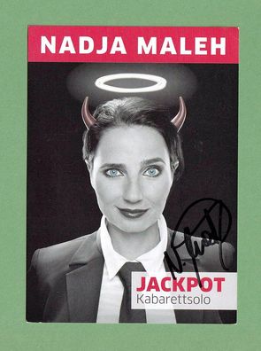 Comedy Nadja Maleh - persönlich signiert (1)