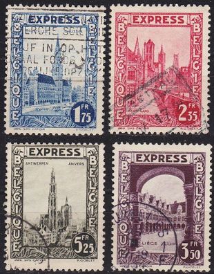 Belgien Belgium [1929] MiNr 0266-69 ( O/ used )