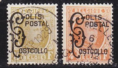 Belgien Belgium [PostPaket] MiNr 0001-02 ( O/ used )