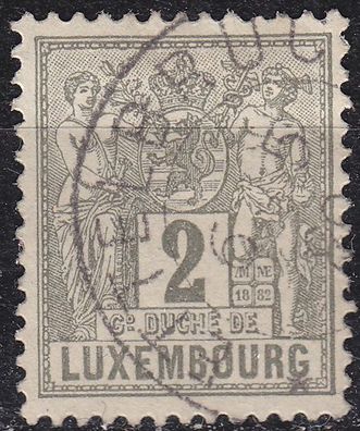 Luxemburg Luxembourg [1882] MiNr 0046 b D ( O/ used )