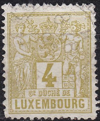 Luxemburg Luxembourg [1882] MiNr 0047 C ( O/ used )
