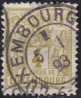 Luxemburg Luxembourg [1882] MiNr 0047 D ( O/ used )