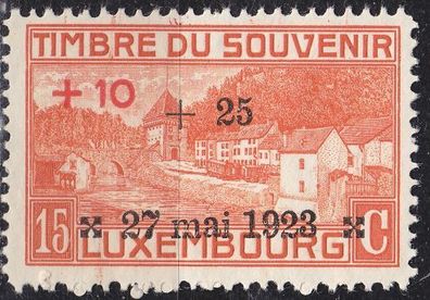 Luxemburg Luxembourg [1923] MiNr 0145 ( oG/ no gum )