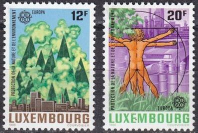 Luxemburg Luxembourg [1986] MiNr 1151-52 ( * */ mnh ) CEPT