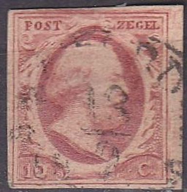 Niederlande Netherlands [1852] MiNr 0002 ( O/ used ) [02]