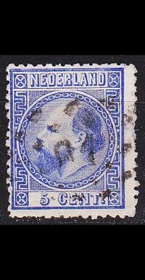 Niederlande Netherlands [1867] MiNr 0007 II D ( O/ used ) [01]