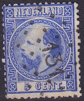 Niederlande Netherlands [1867] MiNr 0007 II E ( O/ used ) [03]