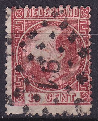 Niederlande Netherlands [1867] MiNr 0008 II E ( O/ used )