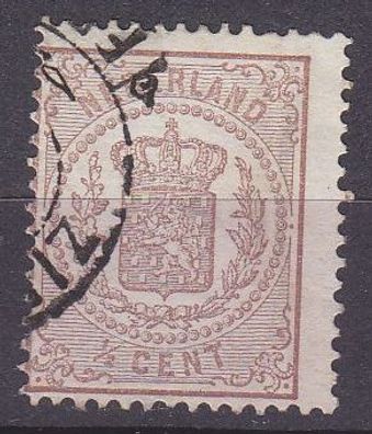 Niederlande Netherlands [1869] MiNr 0013 B ( O/ used )