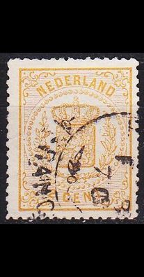 Niederlande Netherlands [1869] MiNr 0017 A ( O/ used )