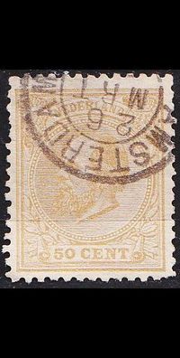 Niederlande Netherlands [1872] MiNr 0027 G ( O/ used ) [01]