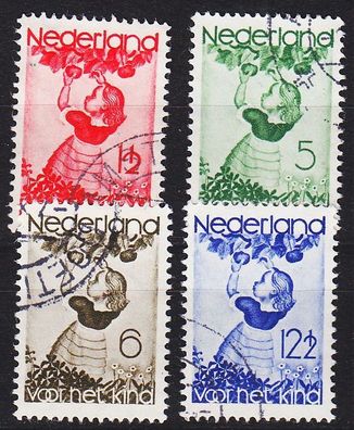 Niederlande Netherlands [1935] MiNr 0287-90 ( O/ used )