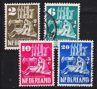 Niederlande Netherlands [1950] MiNr 0558-62 ( O/ used )