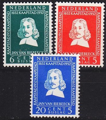 Niederlande Netherlands [1952] MiNr 0584 ex ( * / mh ) [01]