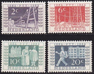 Niederlande Netherlands [1952] MiNr 0593-96 ( * / mh ) Briefmarken