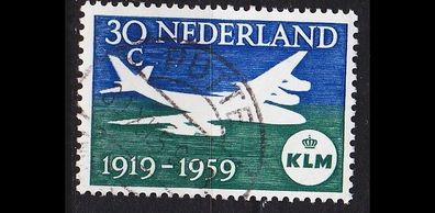 Niederlande Netherlands [1959] MiNr 0738 ( O/ used ) Flugzeug