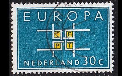 Niederlande Netherlands [1963] MiNr 0807 ( O/ used ) CEPT