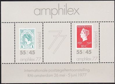 Niederlande Netherlands [1977] MiNr 1101 Block 16 ( * */ mnh ) Briefmarken