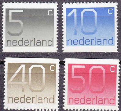 Niederlande Netherlands [Lot] 25 ( * */ mnh ) diverse Zähnungen