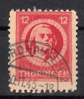 1945 SBZ - Thüringen Plattenfehler MiNr. 97 V, gestempelt