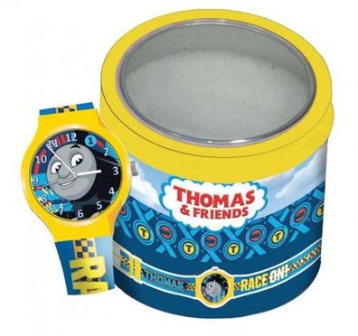 WALT DISNEY KID WATCH Mod. THOMAS THE TRAIN - Tin Box Uhr Armbanduhr