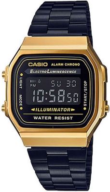 CASIO Vintage GENT GOLD BLACK Uhr Armbanduhr