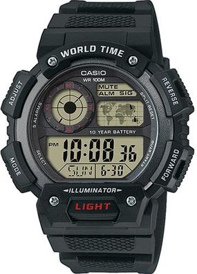CASIO Illuminator Worldtime Uhr Armbanduhr