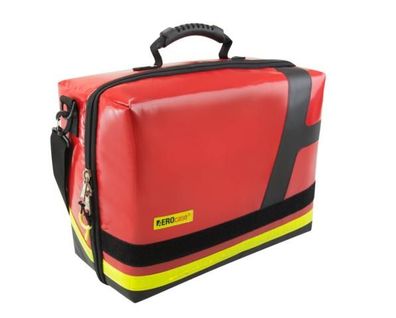 AEROcase® - ProEMS BVL1 Erste Hilfe Notfall Tasche, leer, Größe L, rot, Plane