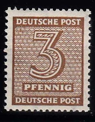 1945 SBZ - West-Sachsen MiNr. 126Yc, postfrisch gepr.