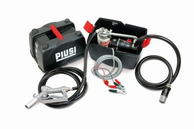 PiusiBox PRO 24V Tragbare Dieselpumpe im Hartschalen Koffer Filter