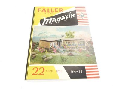 E173 Faller Modellbau Magazin April 1961 Nr. 22