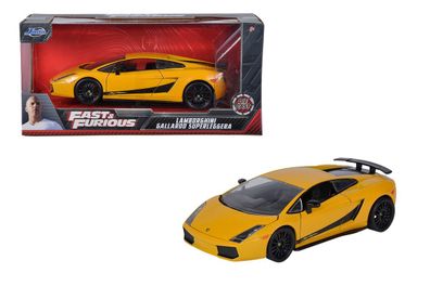 Jada Toys 253203067 Fast & Furious Lamborghini Gallardo Superleggera 1:24 Auto