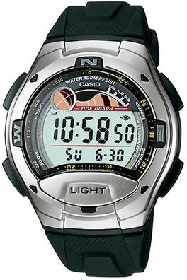 CASIO SPORT Collection Moon Phases, Tide Graph, Yacht Timer, 2 Time Zone, Alarm Uhr A