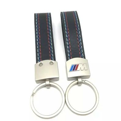 Schlüsselanhänger für M BMW mit Lederband Auto Schlüssel Anhänger BMW Anhänger